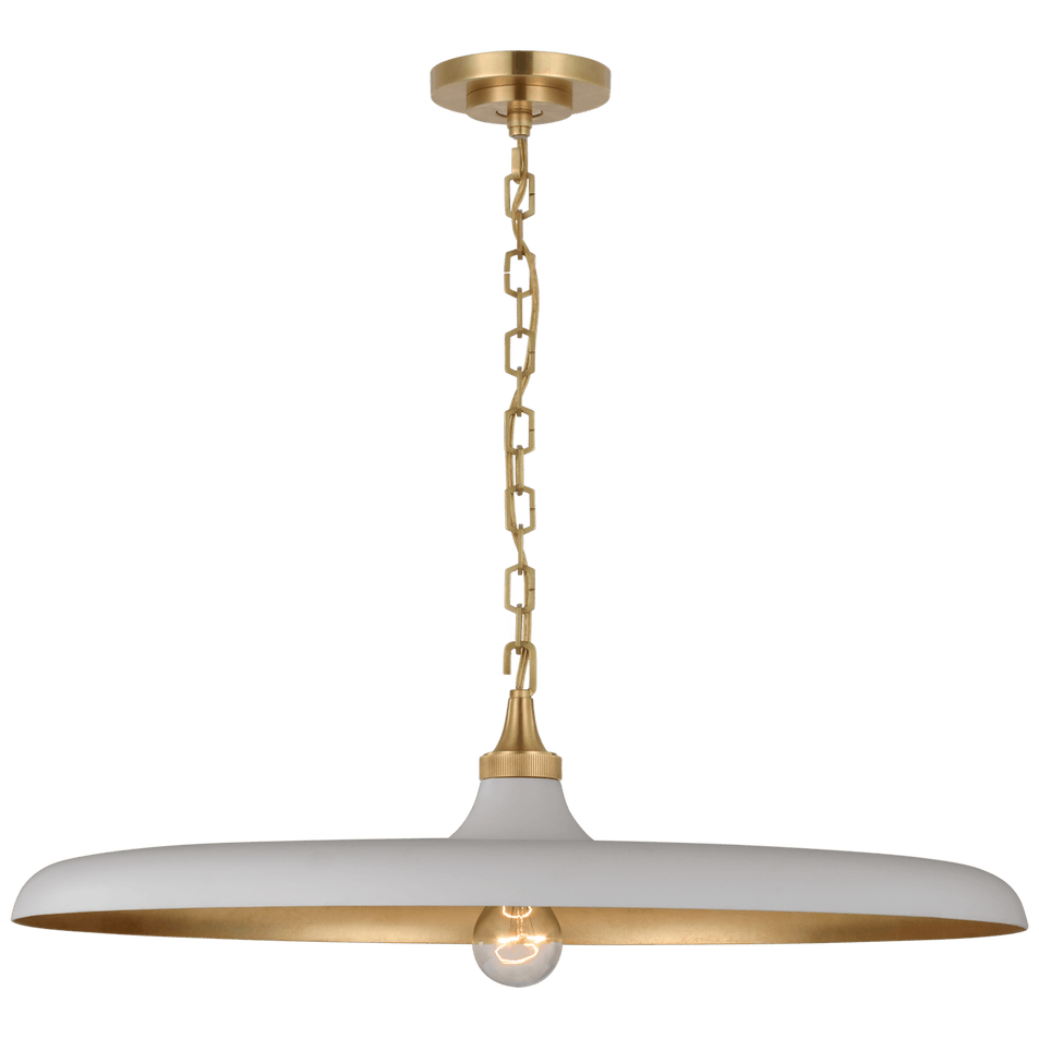 Piatto Large Pendant, a premium Pendant light by VCGallery Italy. Close - up image of its design.
