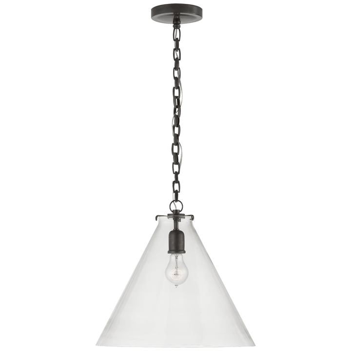 Katie Conical Pendant, a premium Pendant light by VCGallery Italy. Close - up image of its design.