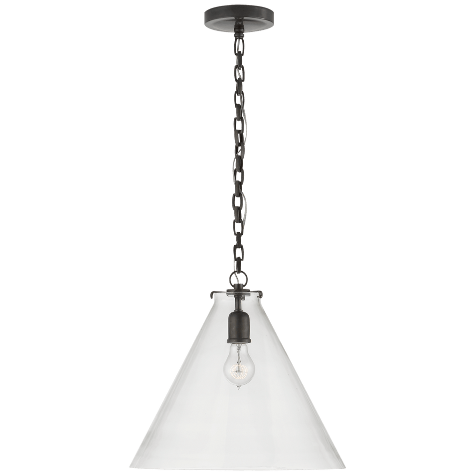 Katie Conical Pendant, a premium Pendant light by VCGallery Italy. Close - up image of its design.
