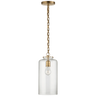 Katie Cylinder Pendant, a premium Pendant light by Visual Comfort & Co. Close - up image of its design.