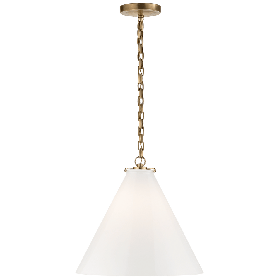 Katie Conical Pendant, a premium Pendant light by VCGallery Italy. Close - up image of its design.