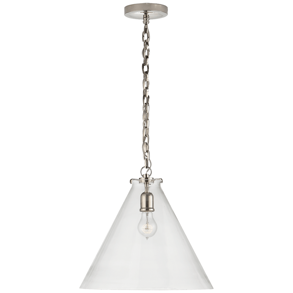 Katie Conical Pendant, a premium Pendant light by VCGallery Italy. Close - up image of its design.