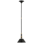 Turlington Small Pendant, a premium Pendant light by Visual Comfort & Co. Close - up image of its design.