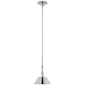Turlington Small Pendant, a premium Pendant light by Visual Comfort & Co. Close - up image of its design.