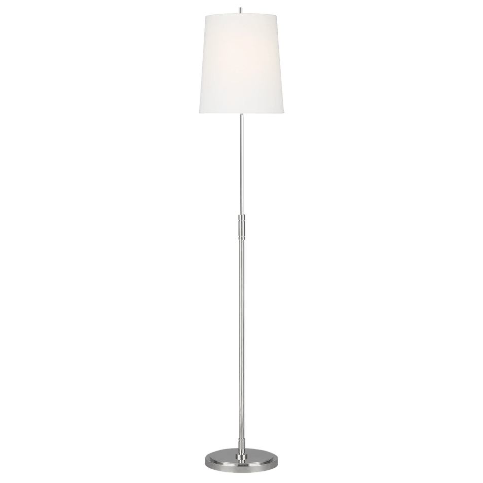 Beckham Classic Floor Lamp, a premium Decorative light by Visual Comfort & Co. Close - up image of its design.