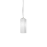 Matte Nickel / В40 см білий глянцевий / E27