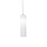 Matte Nickel / В60 см білий глянцевий / E27