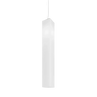 Matte Nickel / В90см білий глянцевий / E27