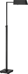 Adley Adjustable Pharmacy Floor Lamp in Bronze