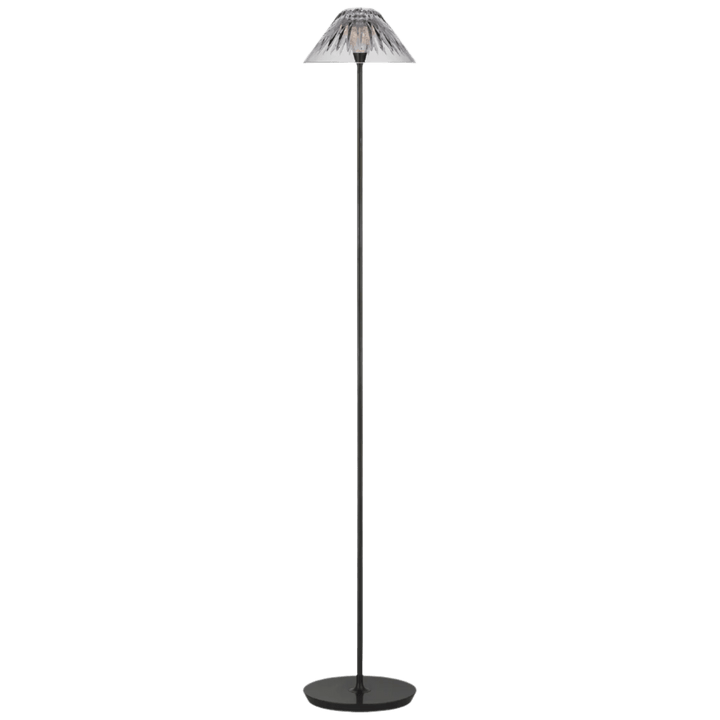 Blaze 55" Floor Lamp, a premium Decorative light by Visual Comfort & Co. Close - up image of its design.