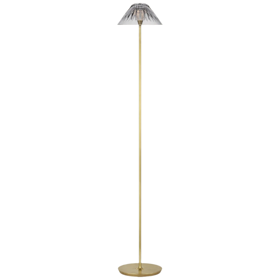 Blaze 55" Floor Lamp, a premium Decorative light by Visual Comfort & Co. Close - up image of its design.