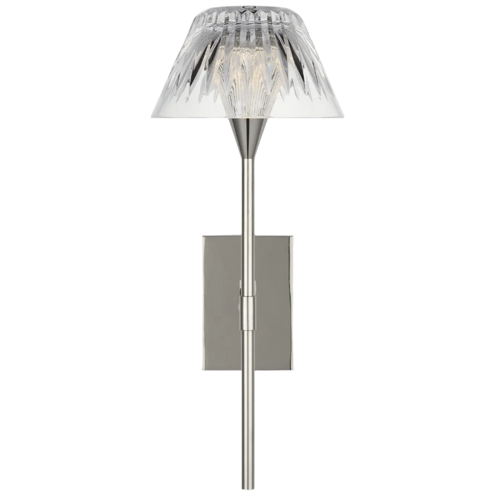 Blaze 14" Sconce, a premium Decorative light by Visual Comfort & Co. Close - up image of its design.