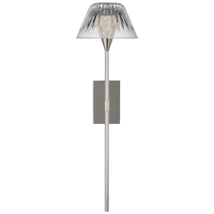 Blaze 19" Tail Sconce, a premium Decorative light by Visual Comfort & Co. Close - up image of its design.
