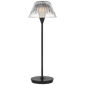Blaze 16" Rechargeable Table Lamp, a premium Decorative light by Visual Comfort & Co. Close - up image of its design.