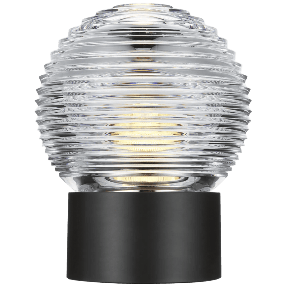 Circon 7" Rechargeable Accent Lamp, a premium Decorative light by Visual Comfort & Co. Close - up image of its design.