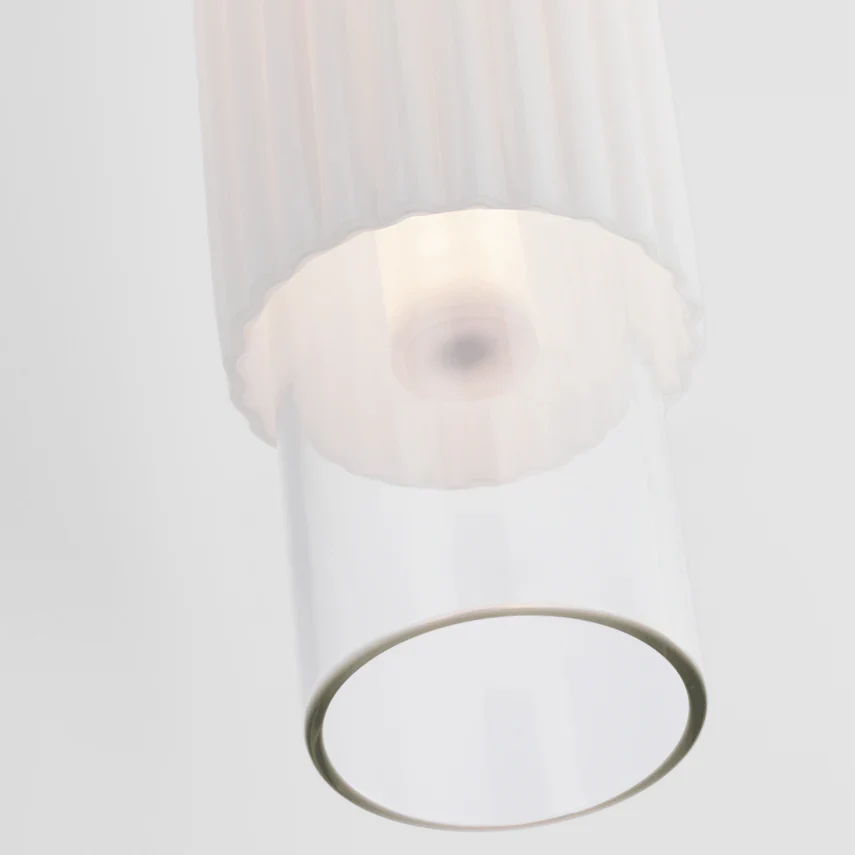 Arena 20" Sconce, a premium Decorative light by Visual Comfort & Co. Close - up image of its design.