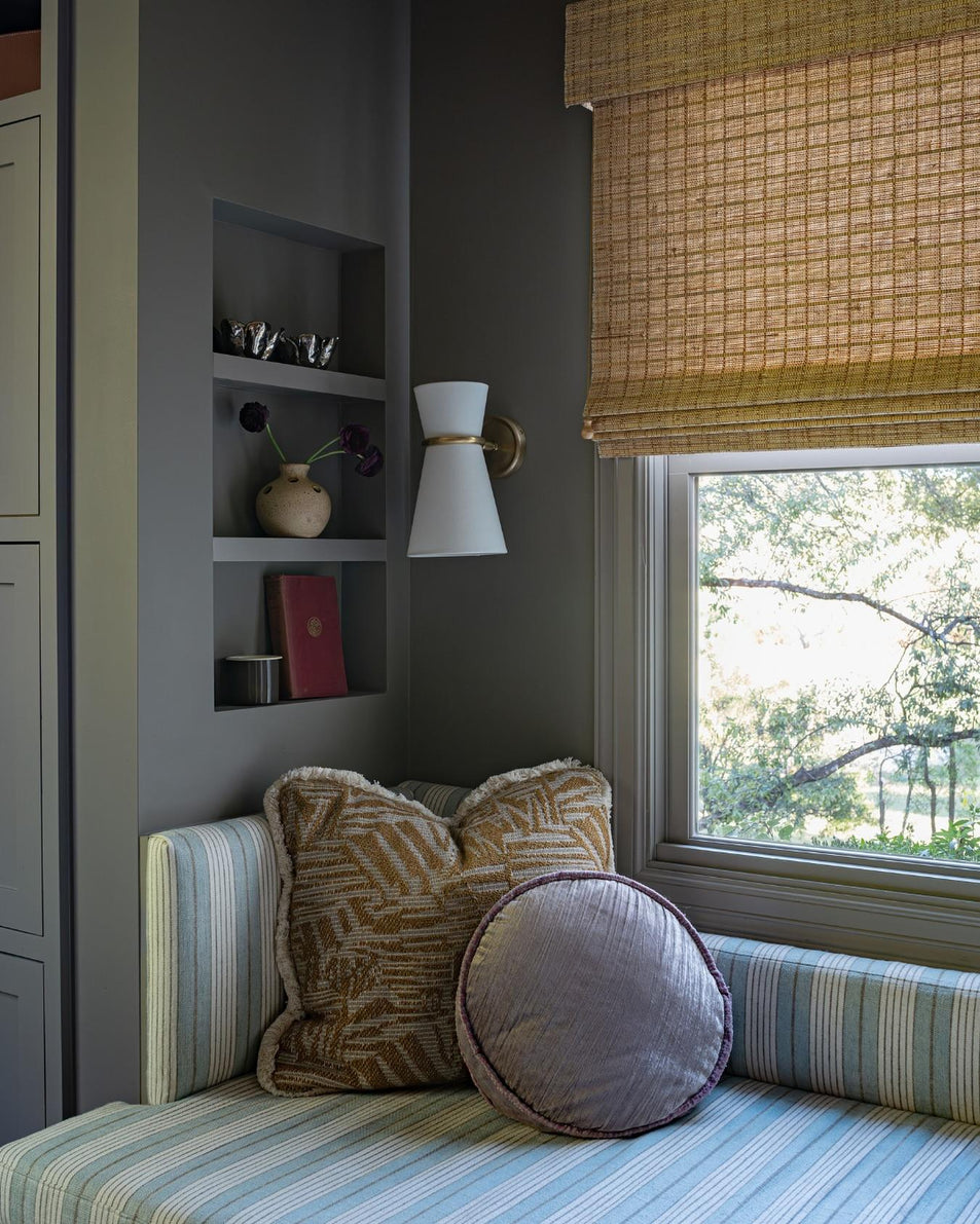 Clarkson Small Single Pivoting Sconce, a premium Decorative light by Visual Comfort & Co. Close - up image of its design.