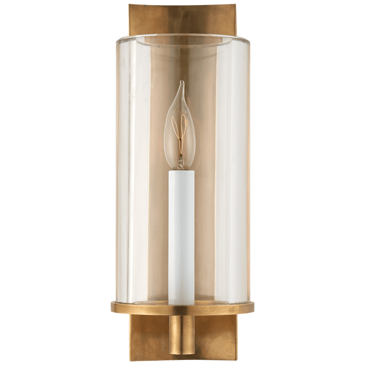 Truffaut Single Sconce, a premium Decorative light by Visual Comfort & Co. Close - up image of its design.