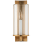 Truffaut Single Sconce, a premium Decorative light by Visual Comfort & Co. Close - up image of its design.
