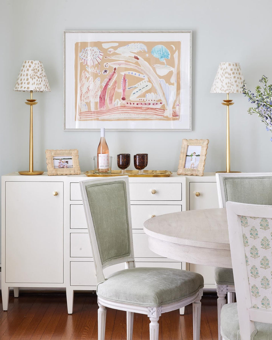 Beaumont Medium Buffet Lamp, a premium Decorative light by Visual Comfort & Co. Close - up image of its design.