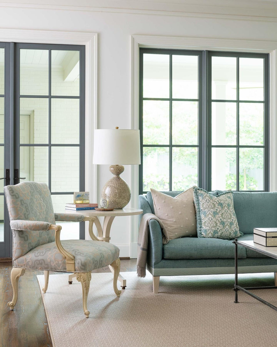 Gannet Table Lamp, a premium Decorative light by Visual Comfort & Co. Close - up image of its design.