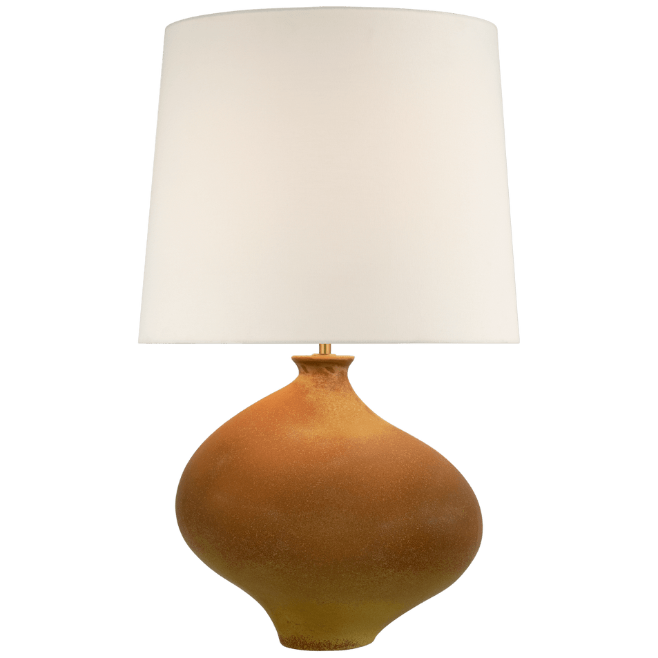 Celia Large Left Table Lamp, a premium Decorative light by Visual Comfort & Co. Close - up image of its design.