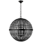 Mill Large Globe Lantern, a premium Lantern light by Visual Comfort & Co. Close - up image of its design.