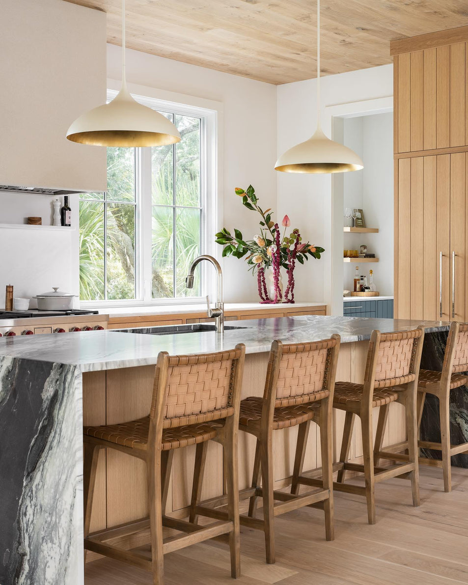 Agnes Large Pendant, a premium Pendant light by Visual Comfort & Co. Close - up image of its design.