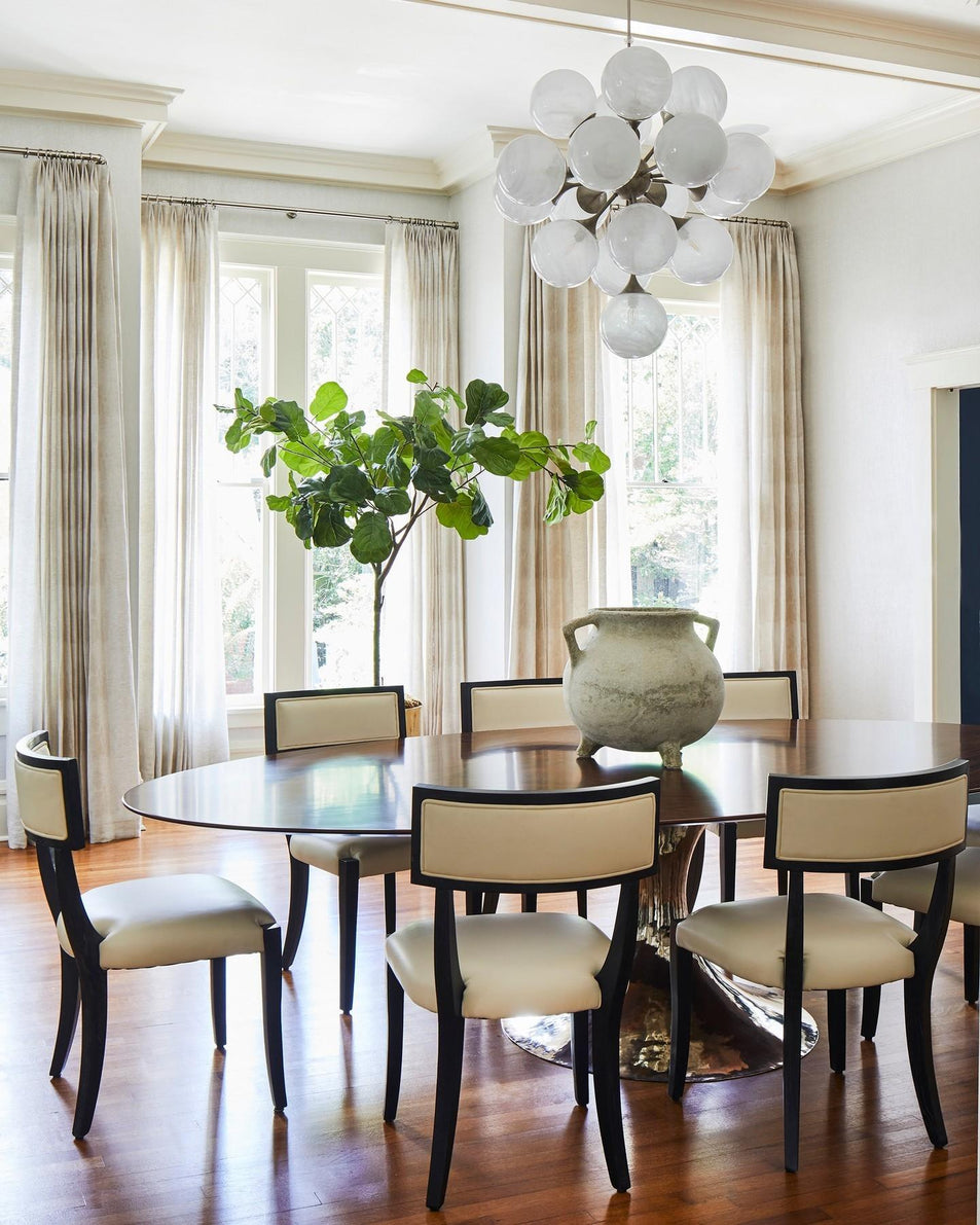 Cristol Large Tiered Chandelier, a premium Chandelier light by Visual Comfort & Co. Close - up image of its design.