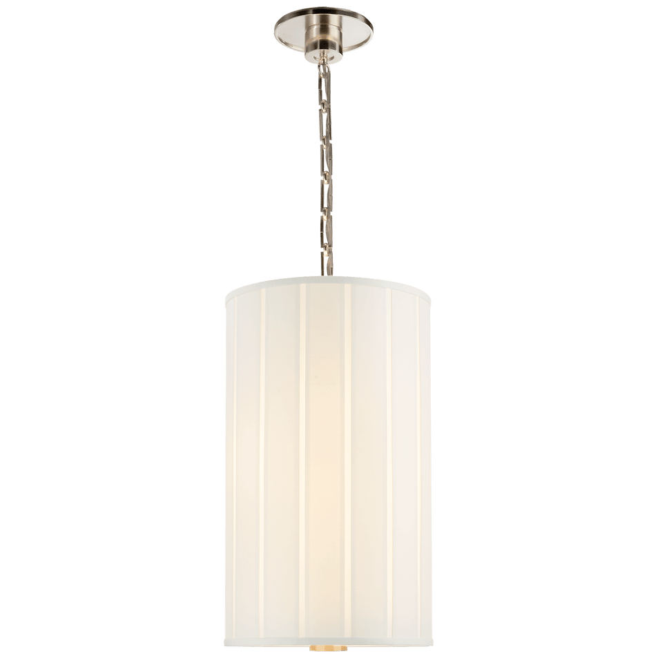 Perfect Pleat Tall Hanging Shade, a premium Hanging Shade light by Visual Comfort & Co. Close - up image of its design.