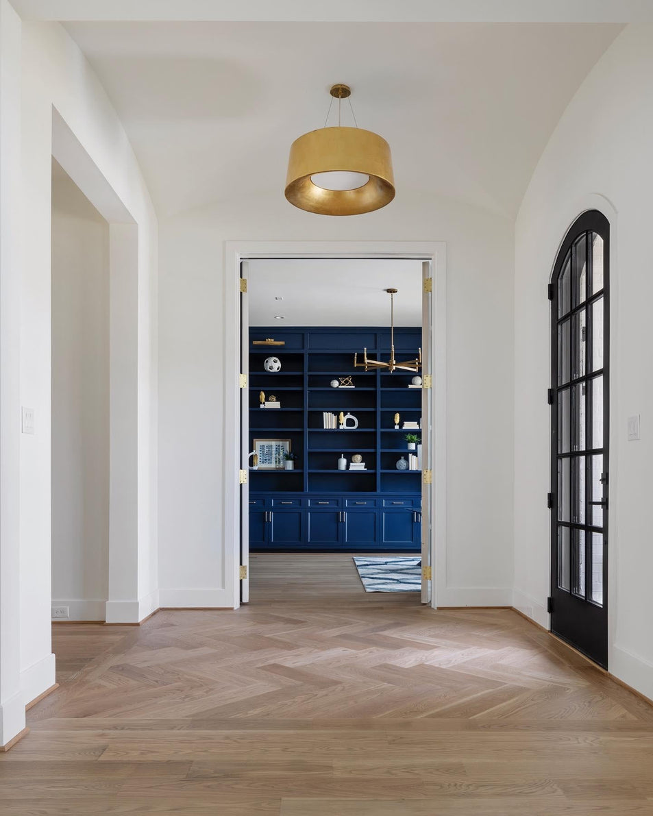 Halo Medium Hanging Shade, a premium Hanging Shade light by Visual Comfort & Co. Close - up image of its design.