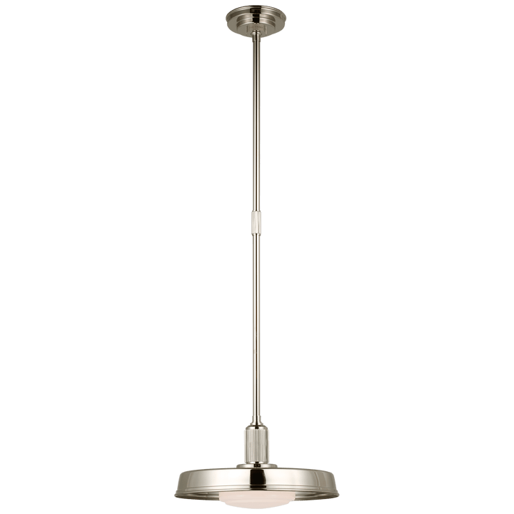 Ruhlmann 14" Factory Pendant, a premium Pendant light by Visual Comfort & Co. Close - up image of its design.