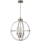 Lexie 30" Globe Lantern, a premium Lantern light by Visual Comfort & Co. Close - up image of its design.