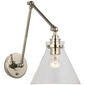 Parkington Double Library Wall Light, a premium Functional light by Visual Comfort & Co. Close - up image of its design.
