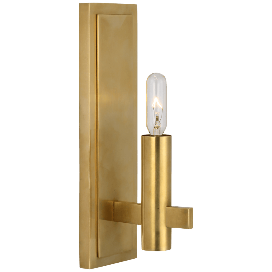 Sonnet Petite Single Sconce, a premium Decorative light by Visual Comfort & Co. Close - up image of its design.
