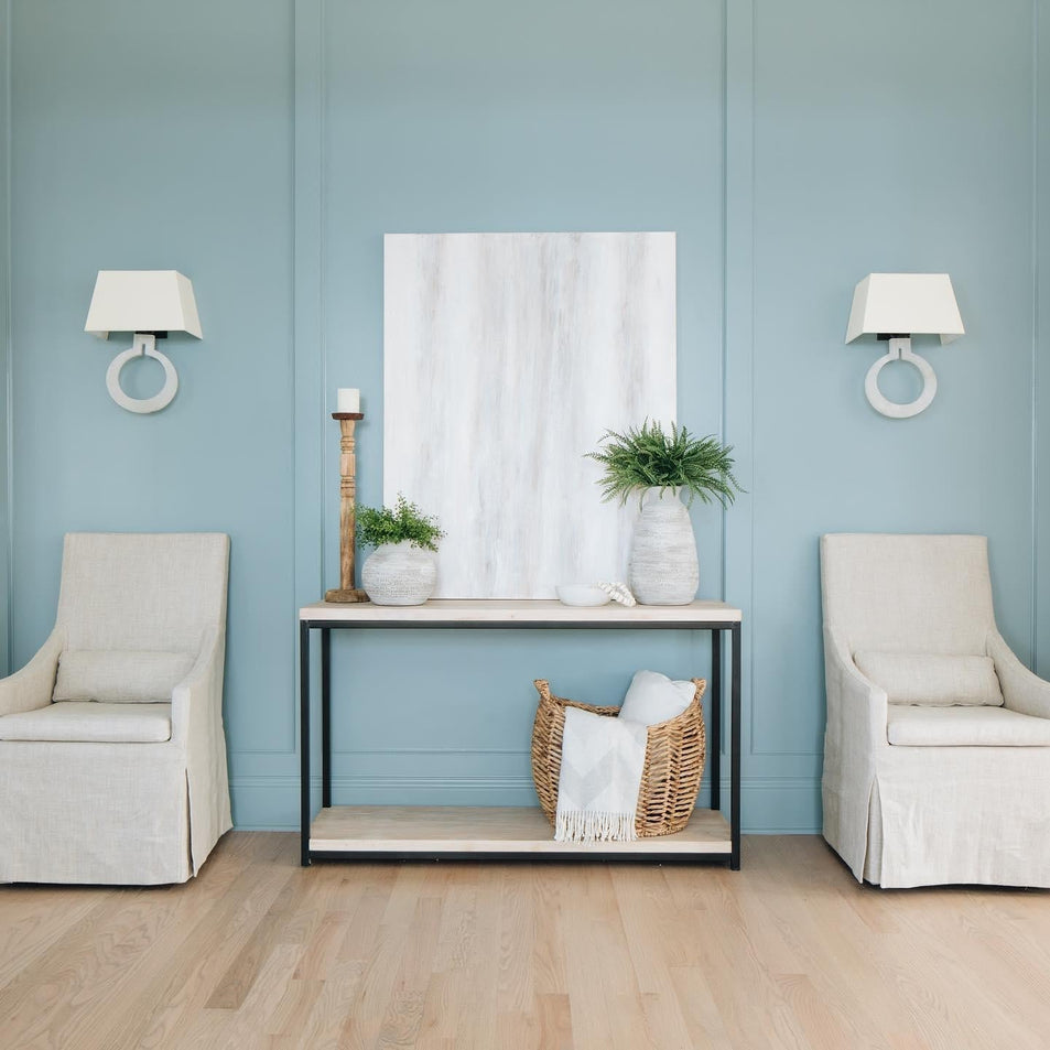 Ring Form Large Wall Sconce, a premium Decorative light by Visual Comfort & Co. Close - up image of its design.
