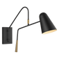 Simon Task Sconce, a premium Functional light by Visual Comfort & Co. Close - up image of its design.