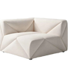 Тканина / Кутовий елемент 73x103x103 см, правий