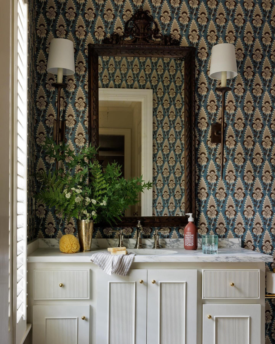 Iberia Single Sconce, a premium Decorative light by Visual Comfort & Co. Close - up image of its design.
