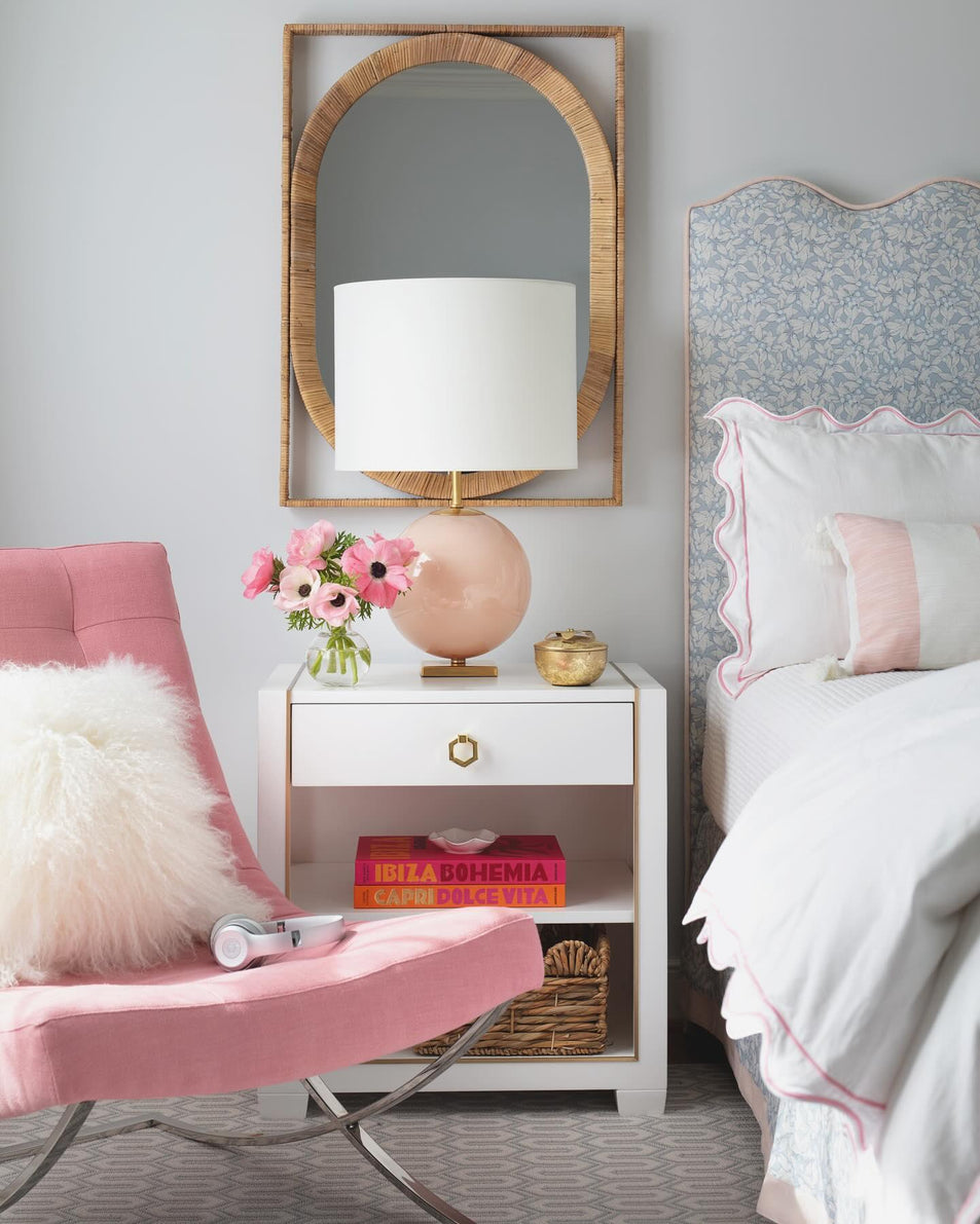 Elsie Table Lamp, a premium Decorative light by Visual Comfort & Co. Close - up image of its design.