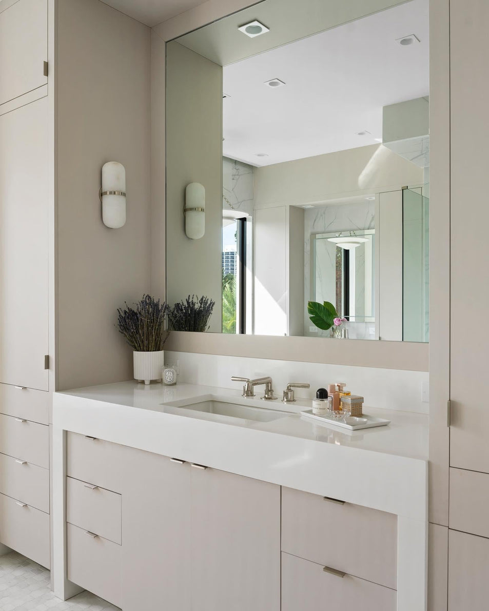 Melange Pill Form Sconce, a premium Decorative light by Visual Comfort & Co. Close - up image of its design.