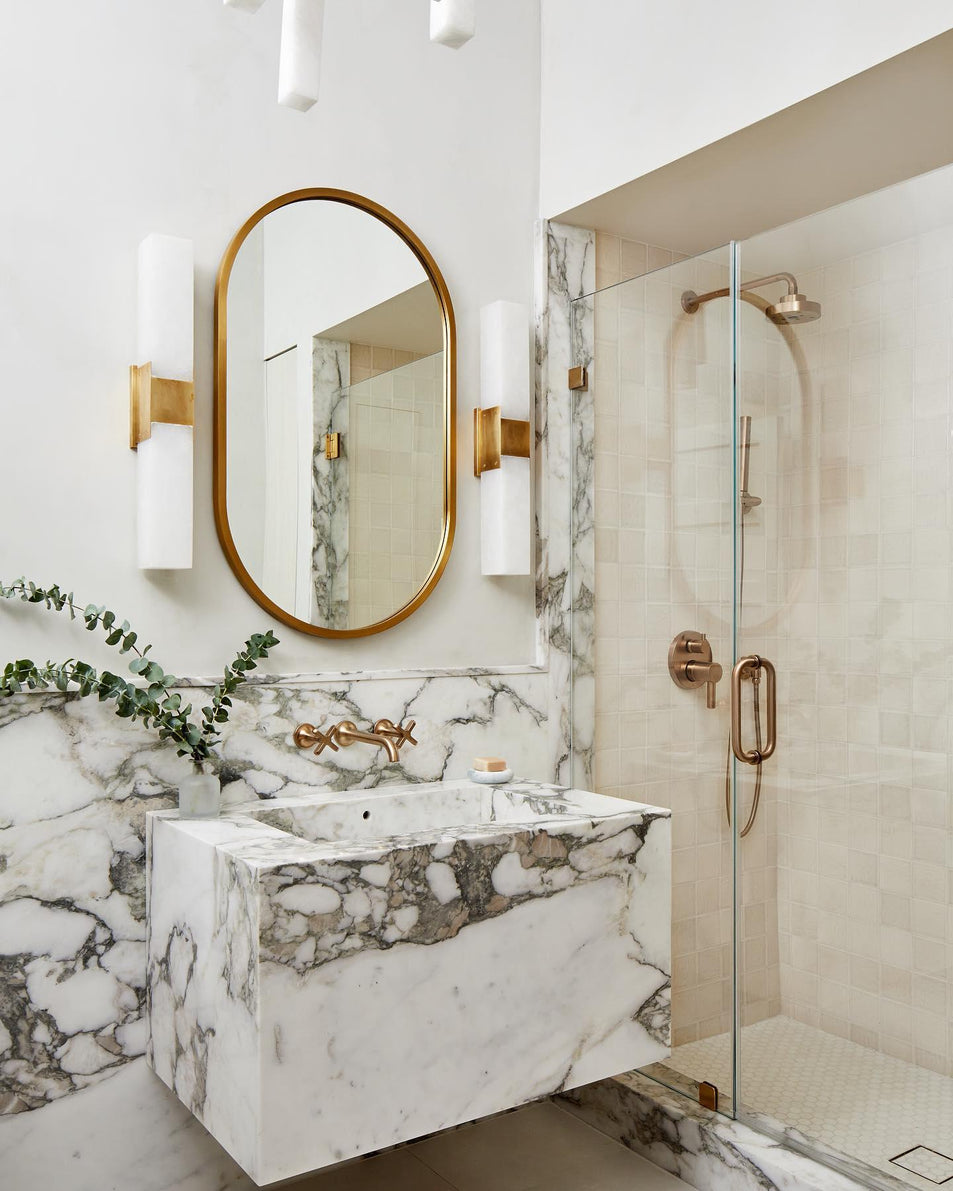 Covet Double Box Sconce, a premium Decorative light by Visual Comfort & Co. Close - up image of its design.