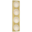 Antique-Burnished Brass / Alabaster