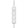 Liaison Statement Sconce, a premium Decorative light by Visual Comfort & Co. Close - up image of its design.