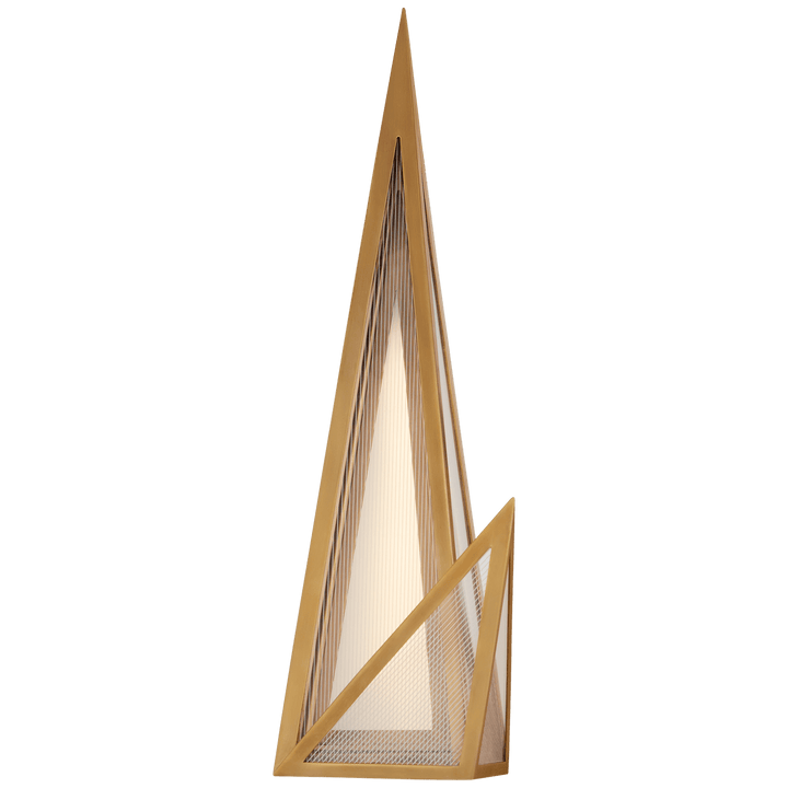 Ori Sconce, a premium Decorative light by Visual Comfort & Co. Close - up image of its design.
