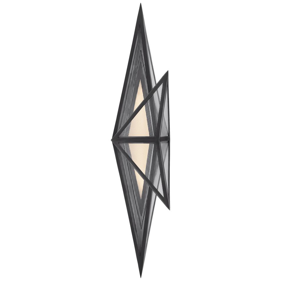 Ori Tall Sconce, a premium Decorative light by Visual Comfort & Co. Close - up image of its design.