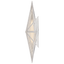 Polished Nickel / Прозоре скло з лініями