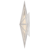 Polished Nickel / Прозоре скло з лініями