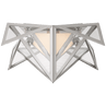 Polished Nickel / Прозоре скло з лініями