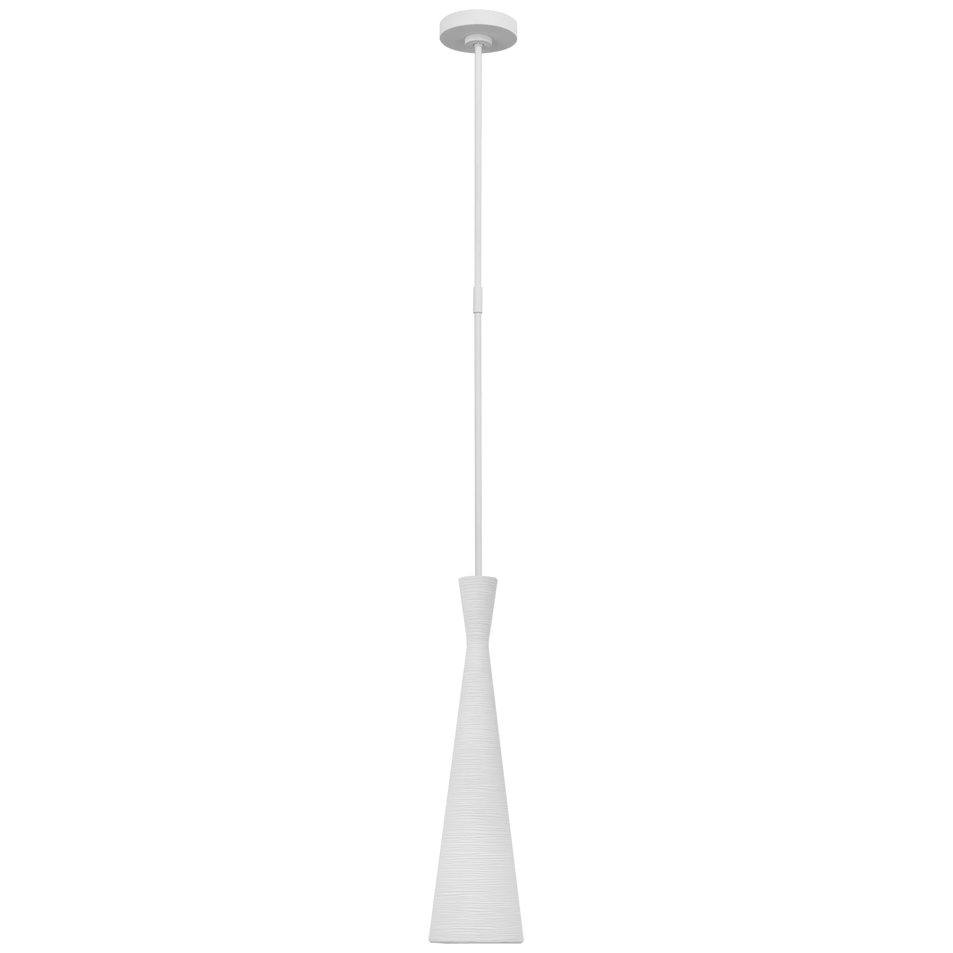 Utopia Small Pendant, a premium Pendant light by Visual Comfort & Co. Close - up image of its design.
